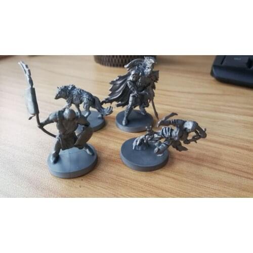 Pvc figure 5pcs/set Board game bulk goods chess model accessories sSworddandsSorcerry