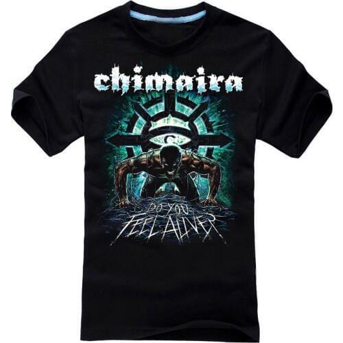 8 designs Harajuku chimaira Rock Brand shirt fitness Punk style heavy Metal Cotton camiseta Streetwear skateboard poleras