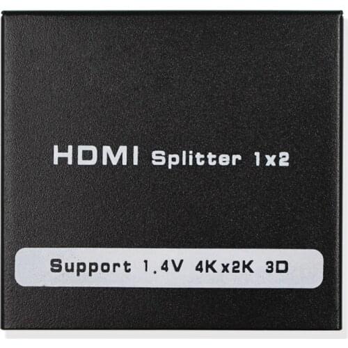 HDMI Splitter 4K 2K UHD 1x2 HDCP 1.4 Audio Video Adapter 1 In 2 Out HD1.4 Dual Display For XBox PS4 pro DVD HDTV PC Laptop TV