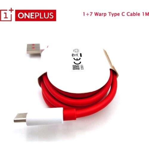 Oneplus 8 7T Pro 7T Warp Fast Charger Cable 6A Dash Quick USB Type-C Data Cable For One Plus 8Pro 7Pro 7 6T 6 5T 5 Moble phones