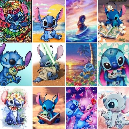 Diamond Embroidery Paintings Disney Series Stitch Full Square/Round 5D Diy Cross Stitch Kit Mosaic Home Decoration New Arrivals