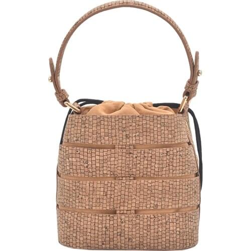 KAOGE light luxury bag female niche brand designer bag bucket bag 2020 new cork bag