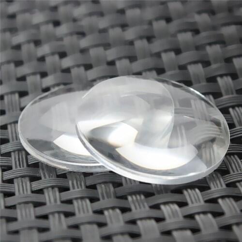 10pcs/lot 25mm x 45mm BiConvex Lens for Google Cardboard DIY 3D VR Glasses High Quality