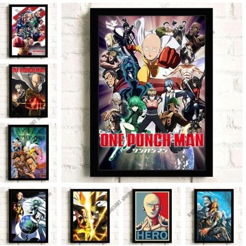 One Punch Man Anime Diamond Mosaic DIY 5D Diamond Painting Full Square/Round Embroidery Cross Stitch Kits Home Decoration