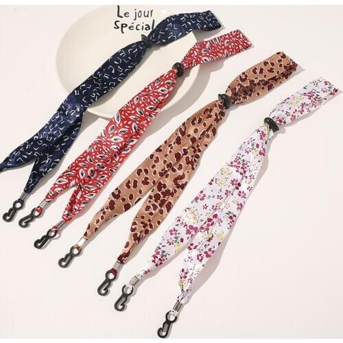1 PC Adjustable Colorful Eyeglasses Straps Sunglasses Chain Sports Anti-Slip String Glasses Ropes Band Cord Holder Mask Rope