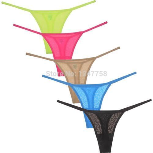 Sexy Womens Brazilian Teeny Itsy Bitsy Micro Thong Underwear G-String Lingerie Mini Bikini