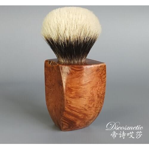 Dscosmetic Manchuria finest badger hair shaving brush wood handle 26mm shaving brush knots