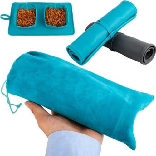 Dog Bowl Folding Silicone Travel Bowl For Pet Portable Folding Dog Water Bottle Bowl Cat Food Feeding Best Selling Pet Supplies