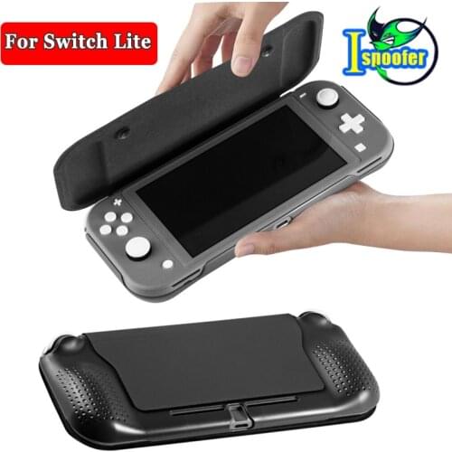 PC Protection Cover Leather Protector case For Nintend Switch Lite TPU Transparent Soft Shell Case Crystal Shell Console Control