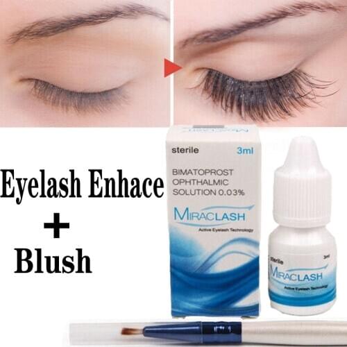 3ML Eyelash Growth Liquid Eyelash Eyebrows Nourishing Essence for Long and Thick Curly Growth Liquid Eyelash Eyebrow Growth