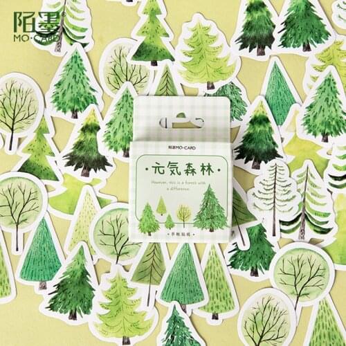 40 Pcs Pack Healing Forest Toy Stickers for Car Styling Bike Motorcycle Phone Laptop Travel Luggage Cool Funny Sticker Decals
