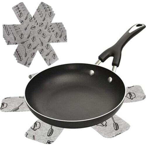 8pcs Pot Protector 15 Inch Diameter Divider Pad Pot Protectors For Separating Pots Skillets Glass Bowls Plates Dropshipping