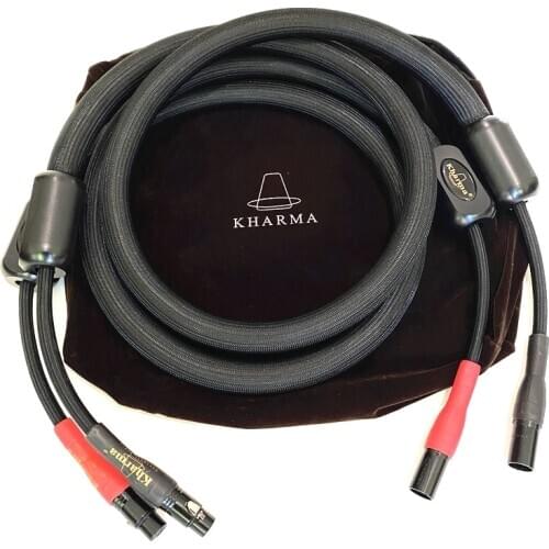 Audiophile XLR Balanced Cable Kharma KIC-GR-1B Grand Reference HiFi Audio Line