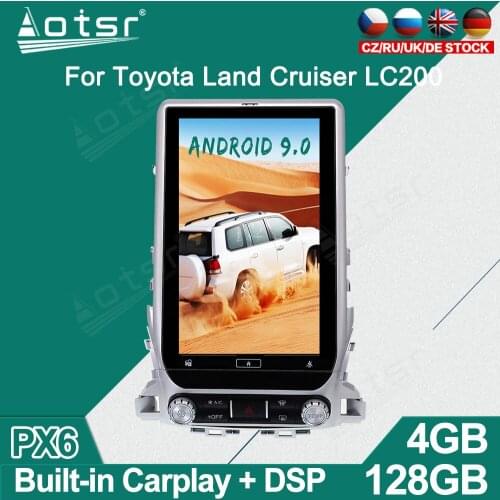 For TOYOTA LAND CRUISER LC200 2016+ VX GX Android Car Radio Player GPS Navigation Auto Stereo Multimedia Video Headunit carplay