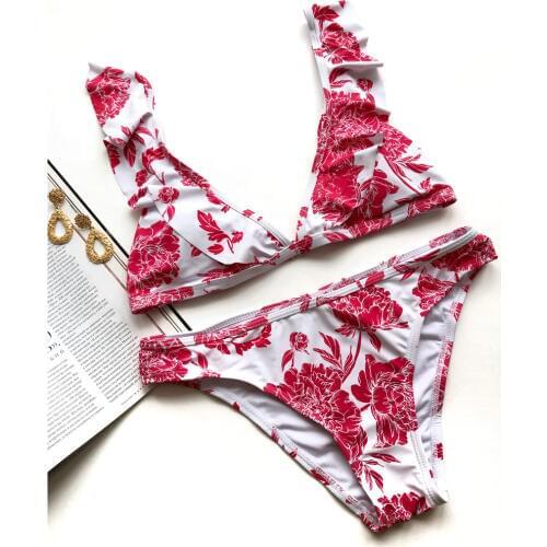 BANDEA 2019 bikini sexy women push up top Swimwear bottom pattern bikini brazilian bikini Maillot De Bain