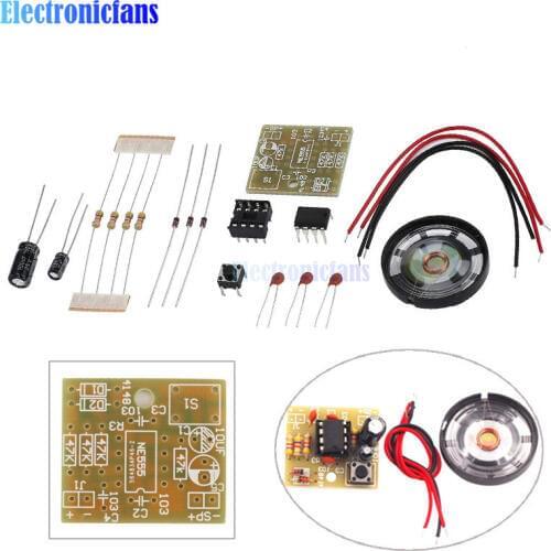 Diymore Perfect Doorbell Suite Electronic Production Doorbell Suite DIY Kit NE555 diy electronic kit borad module