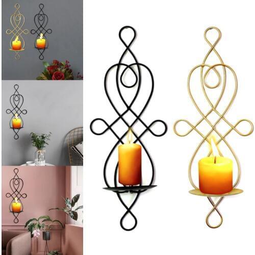 DOORSACCERY Decorative Wall Candlesticks China