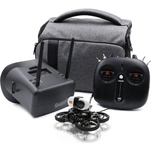 GEPRC TinyGO Racing FPV Whoop RTF Drone WITH Runcam Nano2 camera GR1102 10000Kv GR8 Remote Controller 4.3 inch FPV Goggles