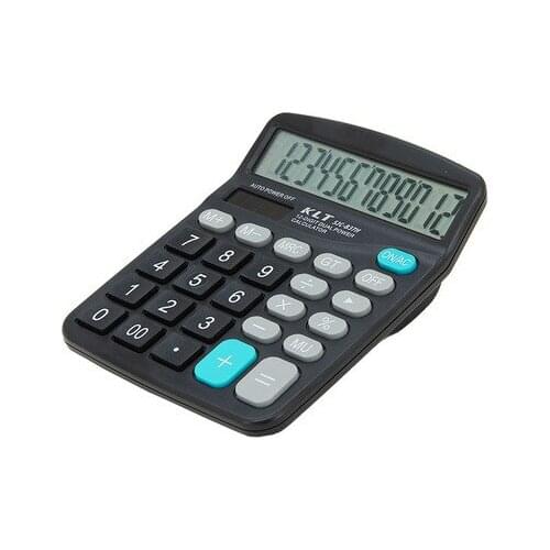 KLT SJC-837H Multifunctional Calculator 12 Bit Economical Calculator Solar Calculator Desktop Business Calculator