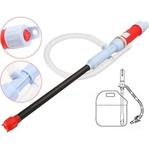 Liquid Transfer Pump Water Pump Powered Electric Transfer Fuel Gas Oil Suction Pumps Non-Corrosive Liquids Not Include Battery