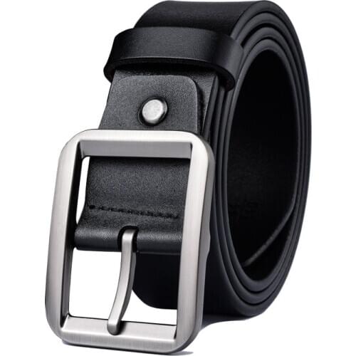 GOURS Cow Genuine Leather Men Luxury Strap Male Belts New Fashion Classic Vintage Pin Buckle Belt High Quality Waistband GPDM007