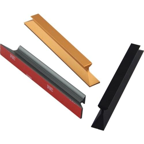 Punch-free aluminum alloy handle closet door TV cabinet refrigerator door balcony window sliding door 3m self-adhesive handle