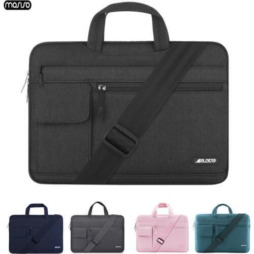 MOSISO Laptop Bag Case 15.6 15.4 14 13.3 Messenger Bags Women for MacBook Air 13 Waterproof Notebook Bag for MacBook Pro 15 Men
