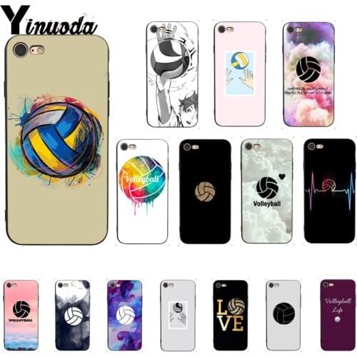 Yinuoda Volleyball Painted PhoneCase for iphone SE 2020 8 7 6 6S 6Plus X XS MAX 5 5S SE XR Capa