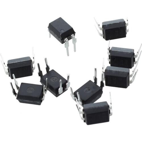 WSFS Hot 10 PCS 4 DIP Optocoupler IC 817C