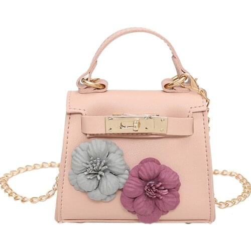 Women Mini Floral Handbag Shoulder Bag Chain Small Messenger Crossbody Bags Coin Wallet New