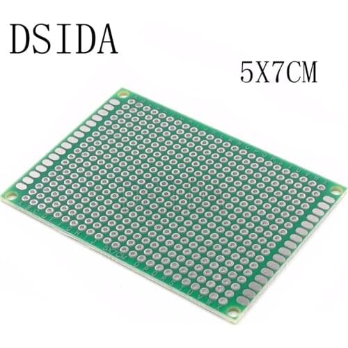 5pcs 5x7cm 5*7 Double Side Prototype PCB diy Universal Printed Circuit Board