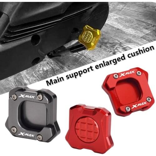 Motorcycle accessories main large support frame widened non-slip mat Enlarger Pad side bracket FOR YAMAHA XMAX 125 250 300 400