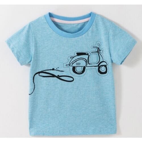 Infant Kids Boyst shirt Tops Short Sleeve Children Clothing 100% Combed Cotton Baby Boys Clothes Casual t-shirt Summer Brand Tee