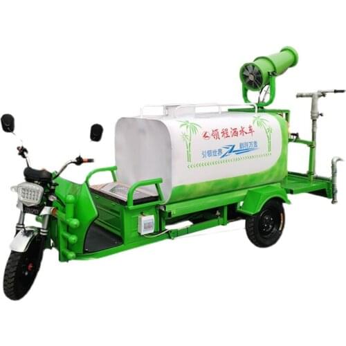 Engineering electric three-wheel sprinklers, construction sites, community road greening, new energy electric fog cannons