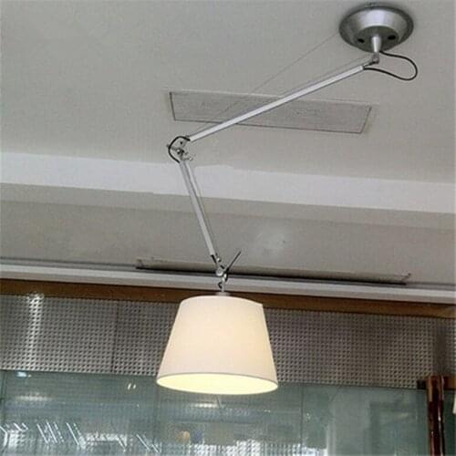 Italy Design Modern Adjustable Long Arm Pendant Light Dining room Coffee Bar Rocker Bedroom Lamp Swivel Ceiling Hanging Lights