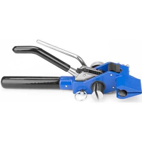 Stainless Steel Cable Tie Gun Stainless Steel Zip Cable Tie Plier Bundle Tool Manual Baler For Width 4.6-19MM Thickness 0-0.8MM