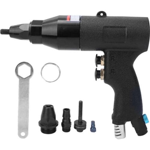 Rivet Gun Pneumatic Rivet Pull Gun Quick Screw M6-M8 Riveter 750rpm 90PSI 1/4in BSPP Male Thread
