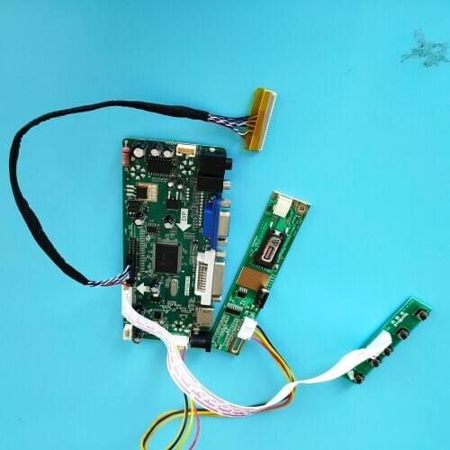Kit for LP141WX3 TL Display moitor Controller Board 30pin M.NT68676 HDMI+DVI+VGA LCD Audio panel 1280x800 14.1"