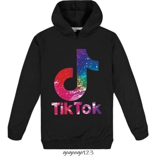 Tik Tok Baby Girl Jacket Cute Cotton Tik Tok Hoodies Spring Autumn Thin Section Girls Clothes Casual Kids Jacket Boys Sweatshirt