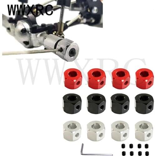 Metal Adapter 5mm to 12mm Aluminum Alloy Adapter for MN86 WPL D12 Mini Truck Modified