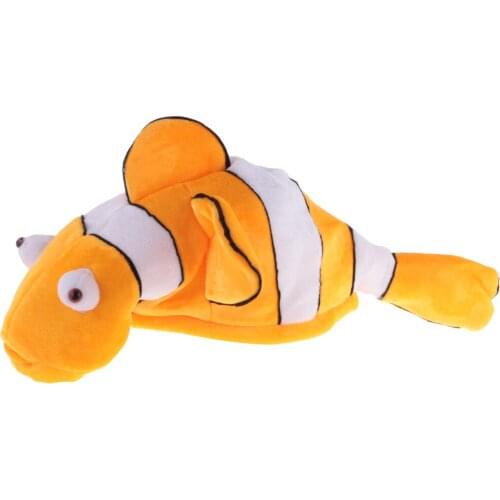 Men Women Kids Clownfish Sea Animal Costume Cap Hat Party Fancy Dress Props Dress up
