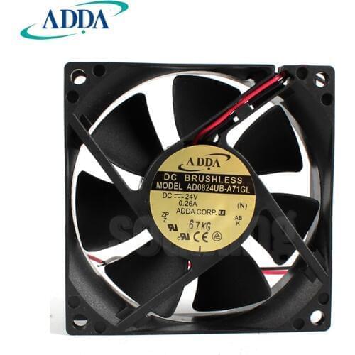 NEW ADDA AD0824UB-A71GL 8025 24V 0.26A frequency cooling fan