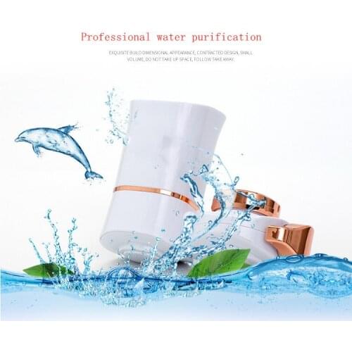 Tap water purifier Kitchen Faucet Washable Ceramic Percolator Mini Water Filter Filtro Rust Bacteria Removal Replacement Filter
