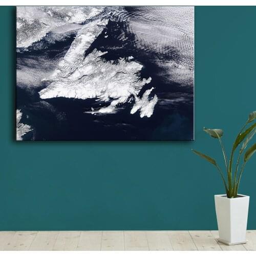 Nordic Decoration Home Snow Mountain HD Print Canvas Poster Painting Prints Landscape Wall Art Pictures for Living Room Decor