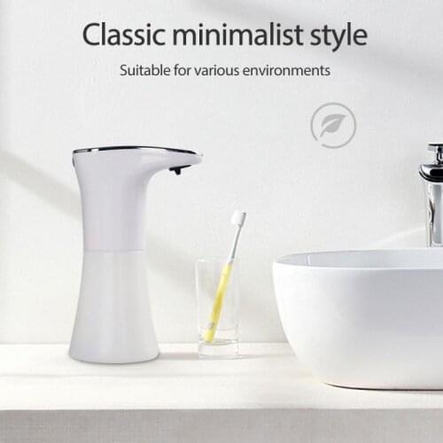 Portable Automatic Alcohol/foam/gel Type Sensor Liquid Soap Dispenser Sprayer Infrared Sensor USB Rechargeable Bathroom Kitchen