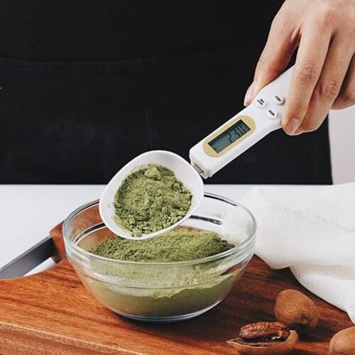 Portable LCD Digital Kitchen Scale Measuring Electronic Spoon Gram Weight Volumn Food Scale Milk Powder Scale Food Scale