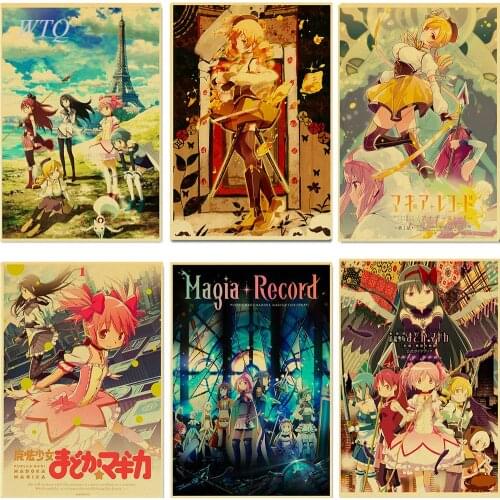 Anime Posters E-sport Spiel Puella Magi Torte Magica Canvas Painting Wall Posters Wall Art Photos for Childrens Room Decoration