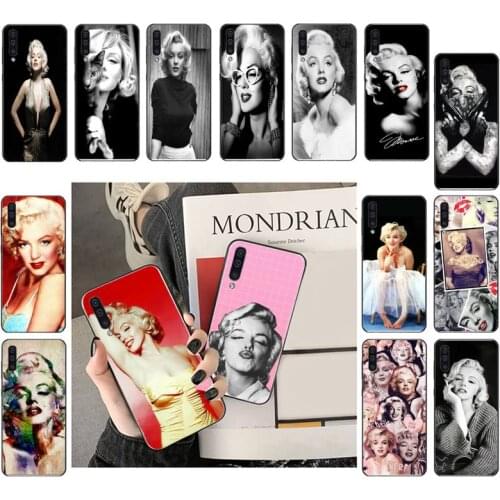 Sexy Girls Marilyn Friend Monroe tattoo Phone Case For Samsung A71 A72 A41 A21 A31 A50 A70 A51 A02 A52 A32 A11 A12 M31