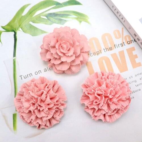 3D Carnation Flower Silicone Fondant Mold Handmade Soap Cake Candle Resin Molds