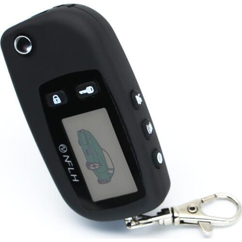 TW9030 Lcd remote uncut blade fob Keychain For Tomahawk TW 9030 Two way car remote controller TW9030 auto alarm